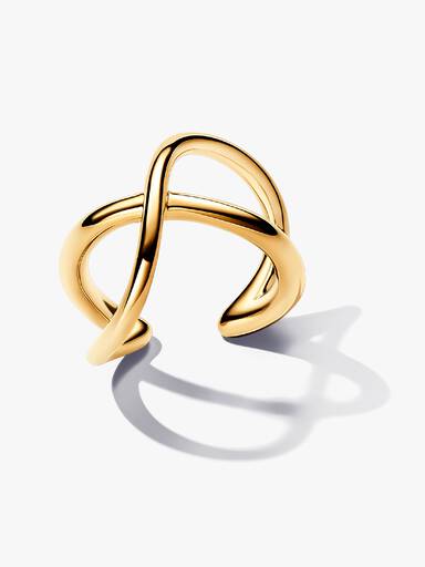 Ear Cuff Infinito Linea Sinuosa