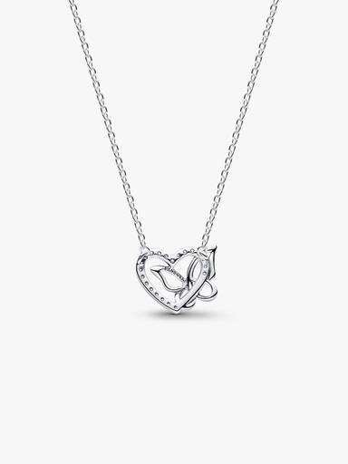 Collana Cuore e Farfalla