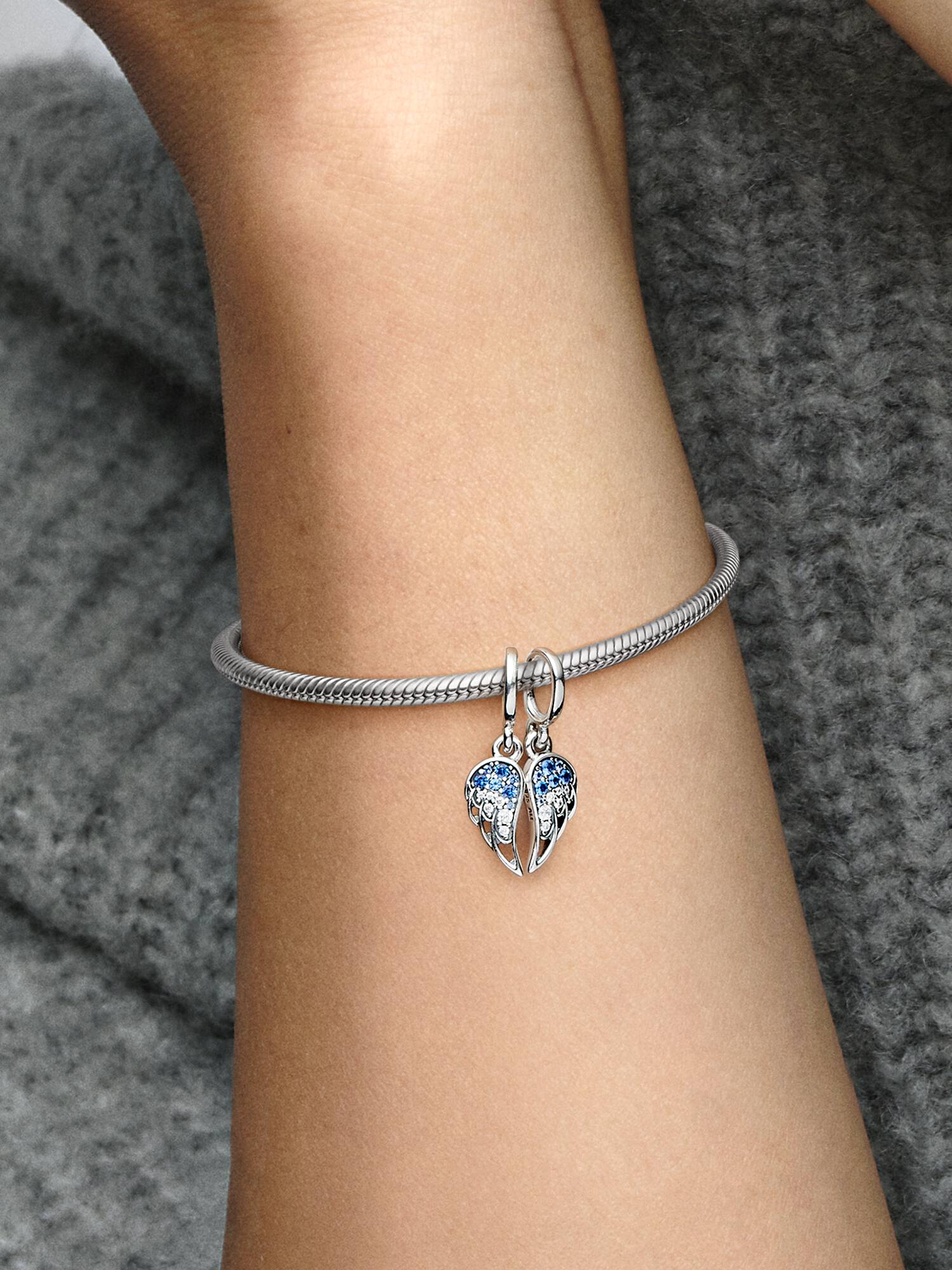 Charm Pendente Ali d'Angelo Divisibile