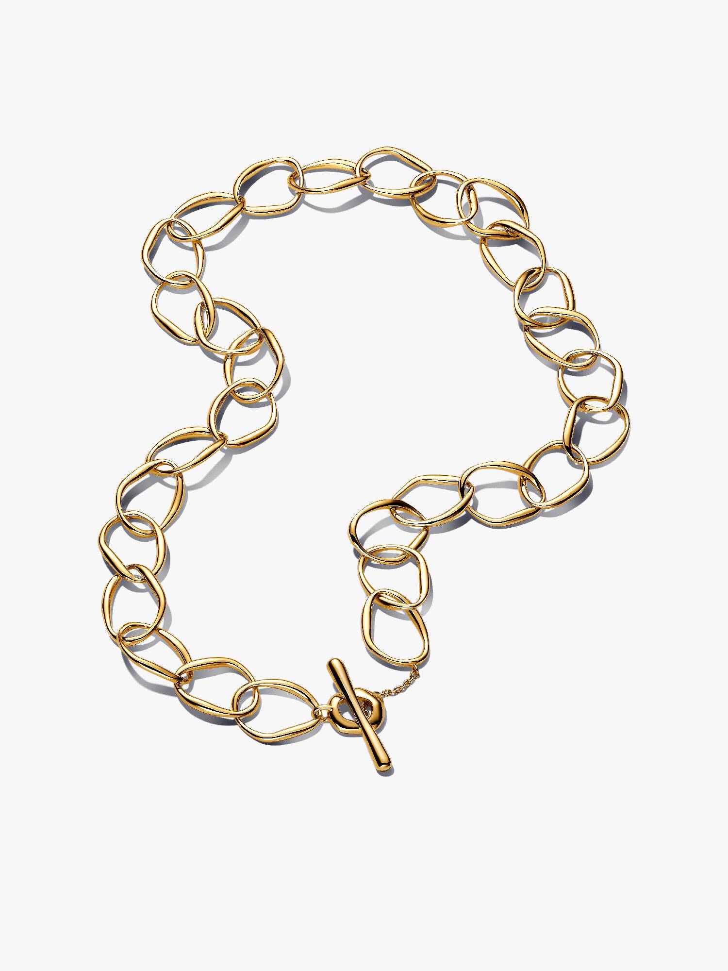 Collana Maglia Linea Sinuosa