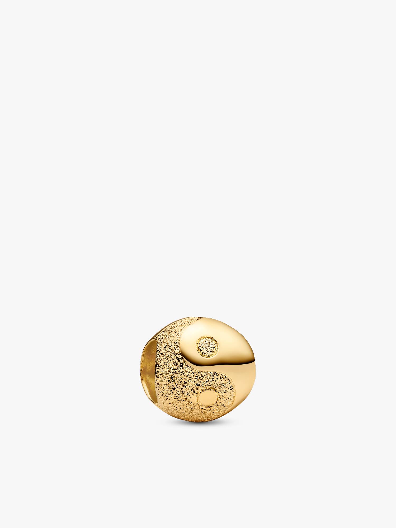 Mini Charm Yin & Yang effetto diamantato
