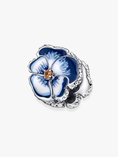 Charm Viola del pensiero Blu