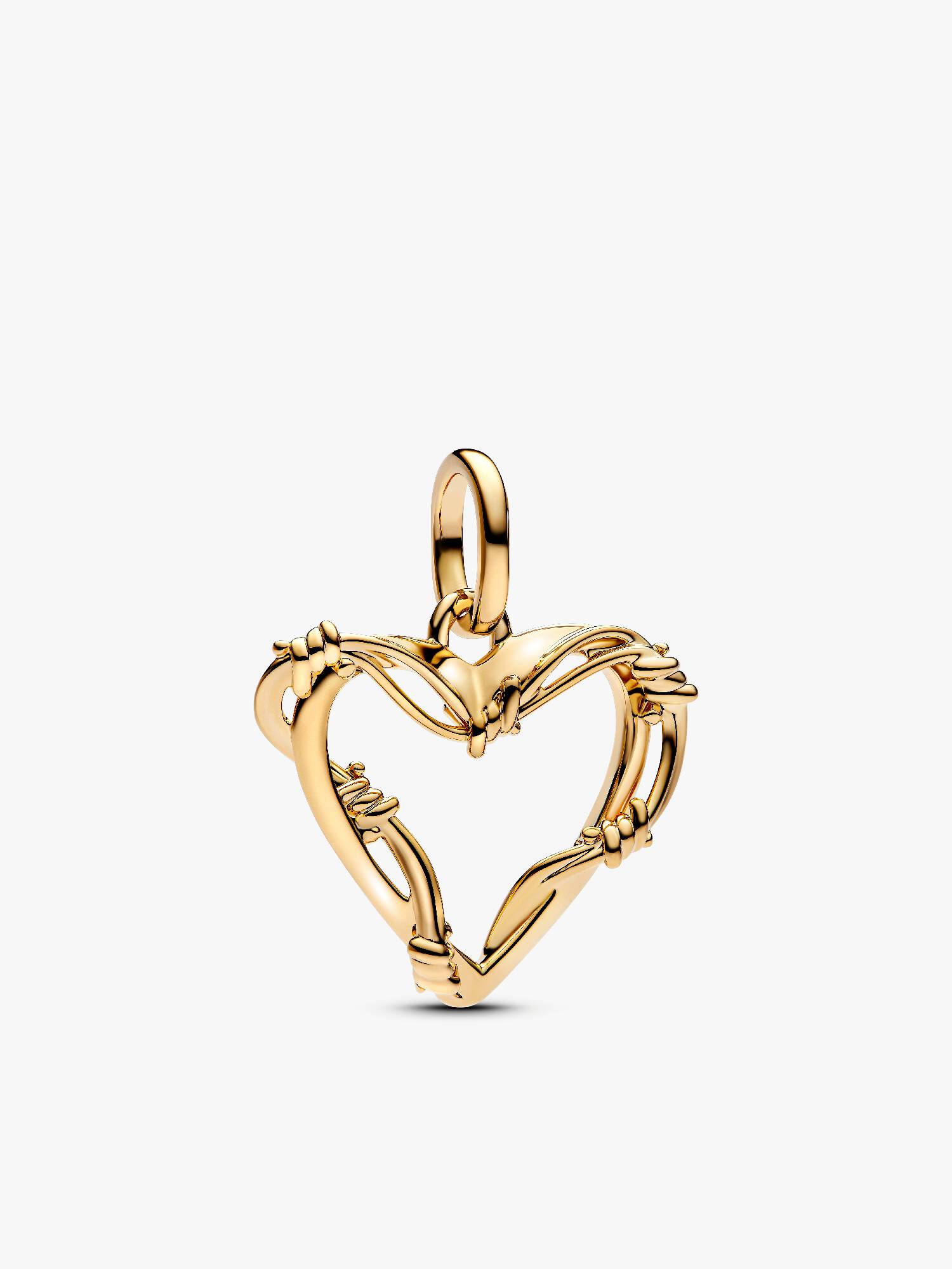 Charm Medallion Wire Heart Pandora ME