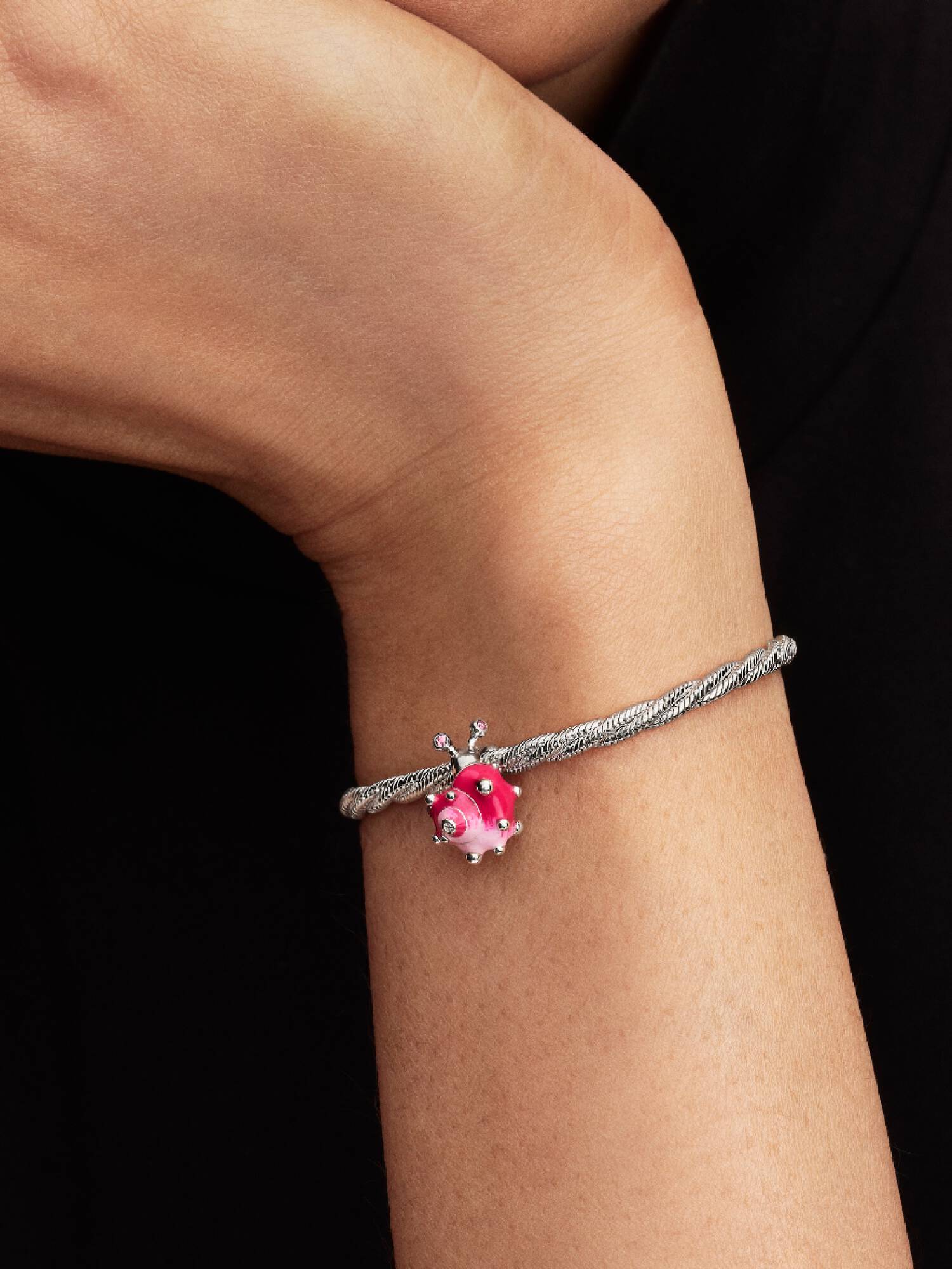 Charm Lumaca Rosa 