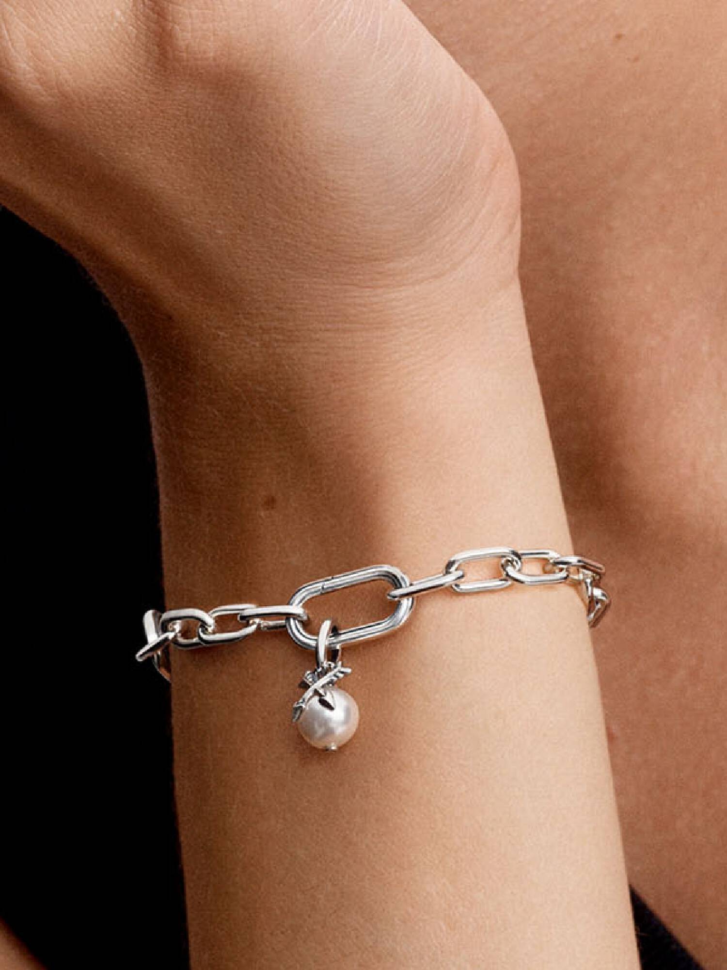 Charm Mini Pendente Pearl & Arrows Pandora ME