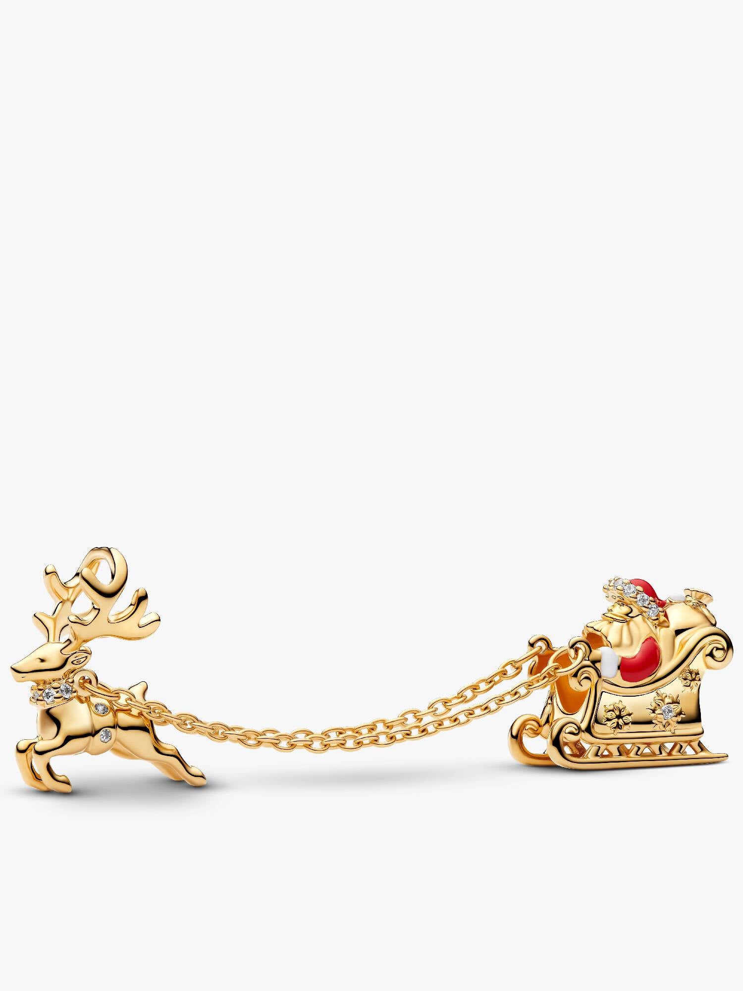 Charm Slitta di Babbo Natale e la sua renna