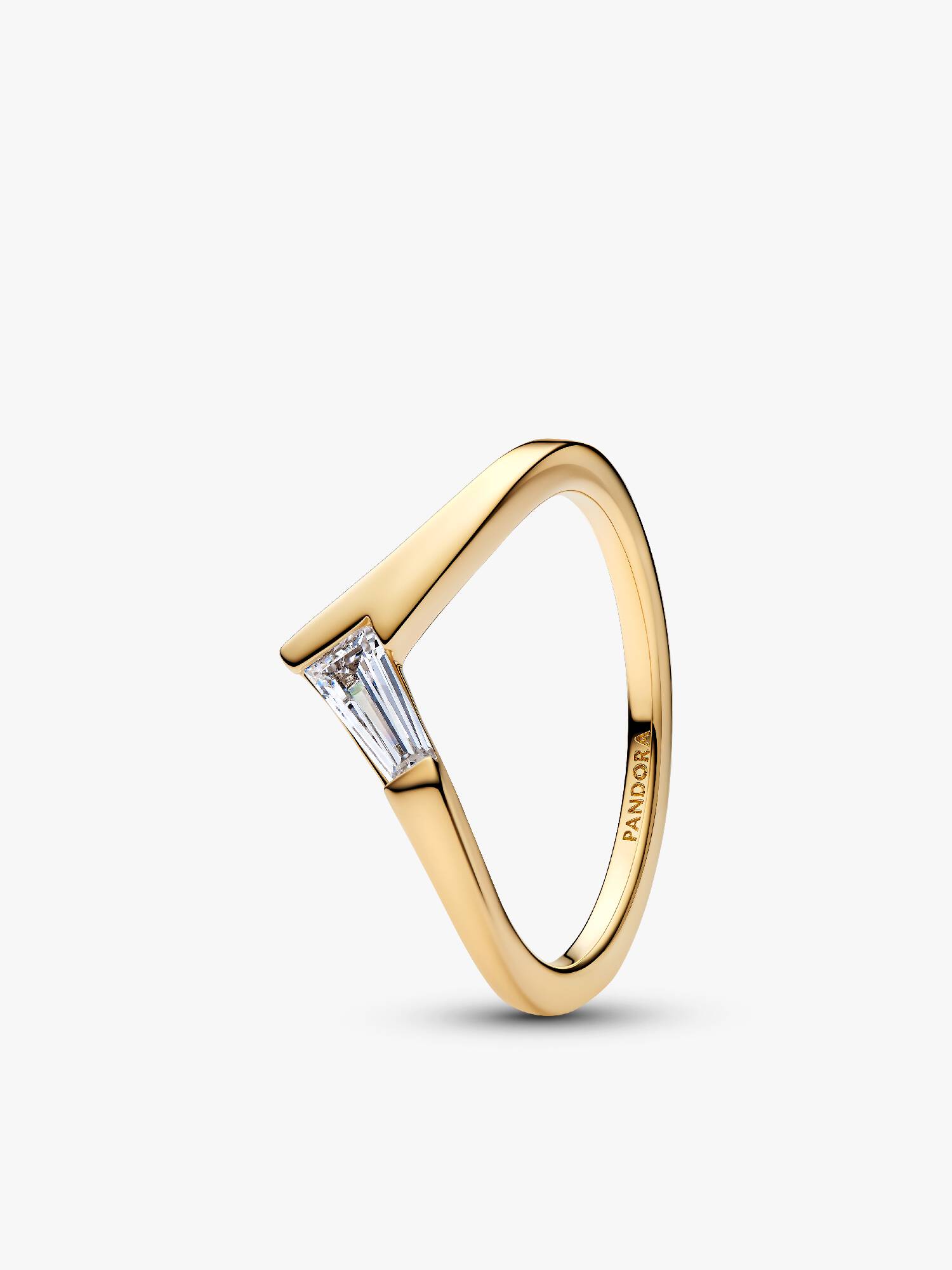 Anello Desiderio con Pietra Taglio Baguette