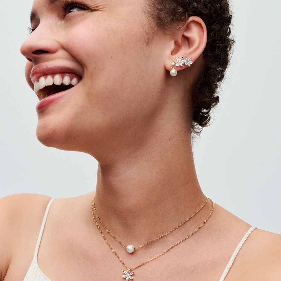 Orecchini da Donna in Argento Sterling con Zirconia cubica Orecchini da Donna in Argento Sterling con Zirconia cubica