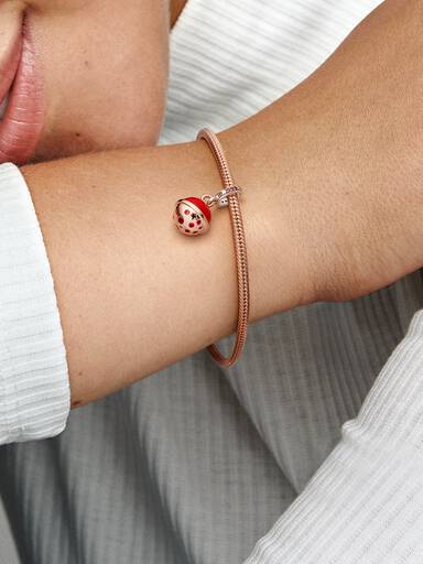 Charm Pendente Pianeta Rosso