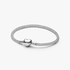 Bracciale Maglia Mesh con pietre luminose e Chiusura a Cuore Bracciale Maglia Mesh con pietre luminose e Chiusura a Cuore