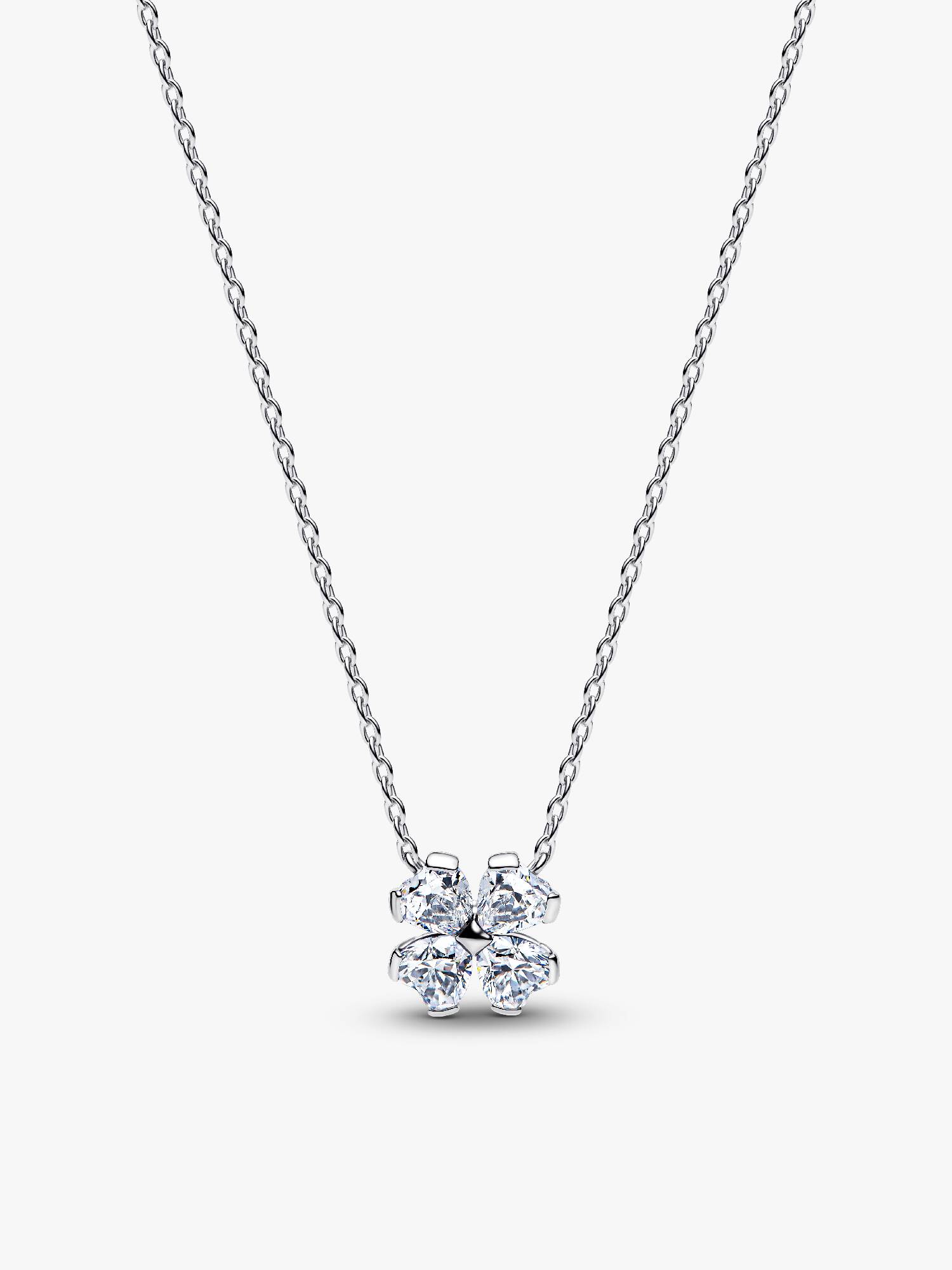 Collana Quadrifoglio Luminoso