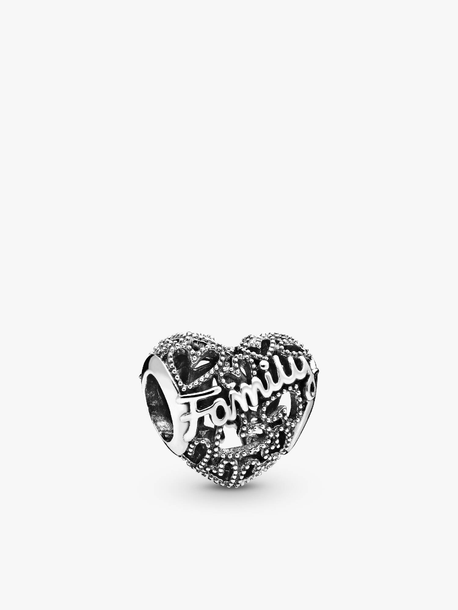 Charm Openwork Cuore della Famiglia