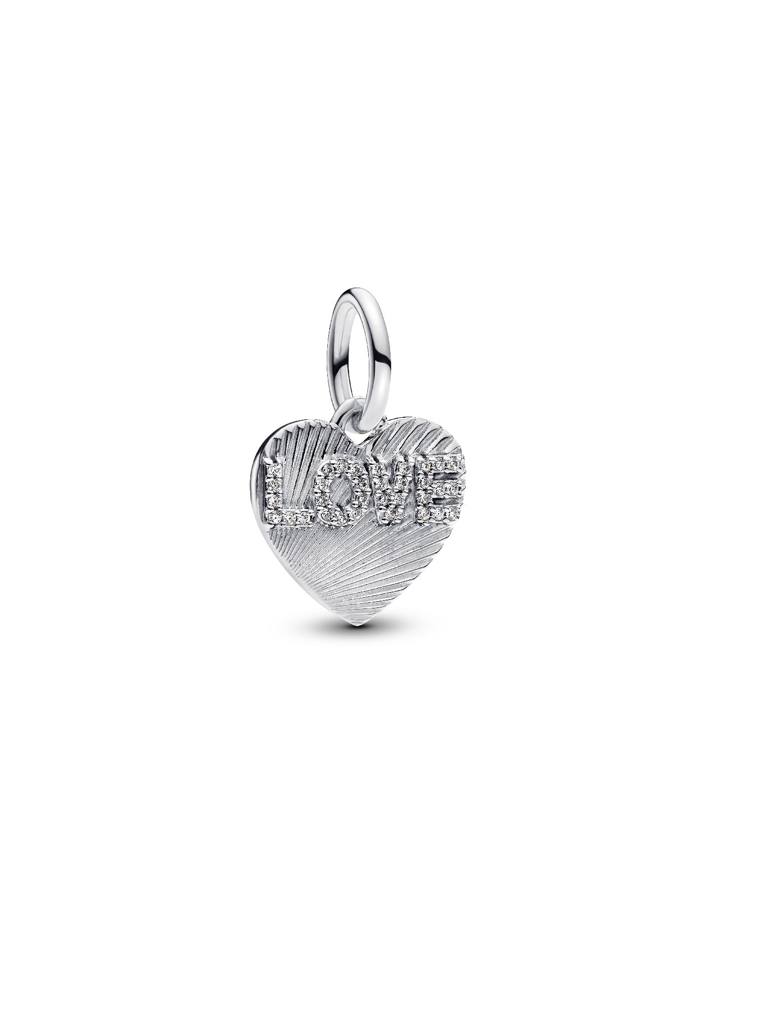Charm Pendente Cuore "Love" da incidere