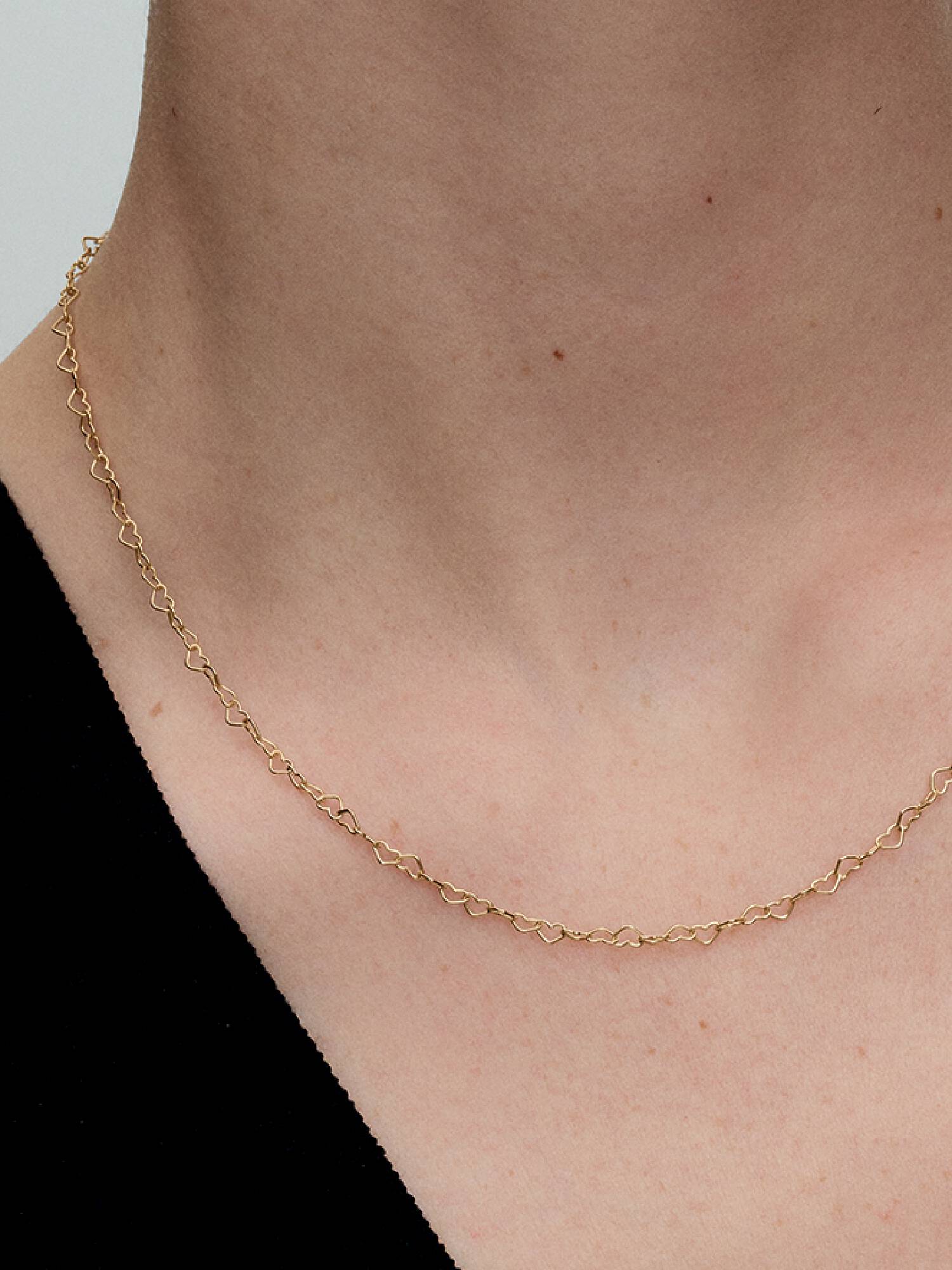 Collana Catena di Cuori