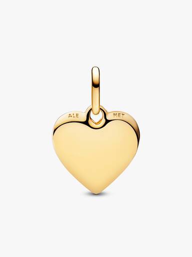 Charm Medallion Cuore da incidere Pandora ME