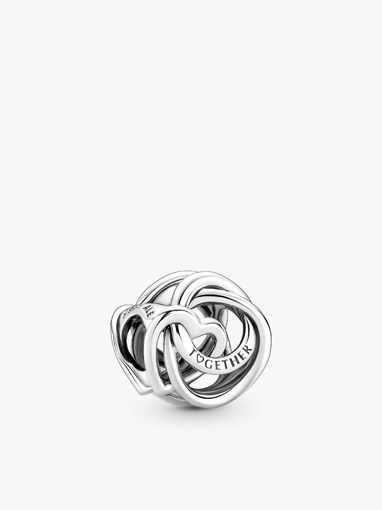 Charm Cuori Intrecciati Insieme Per Sempre