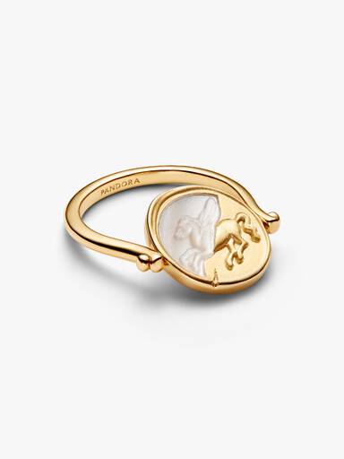 Anello Medallion Pegaso "Ex Animo" Reversibile