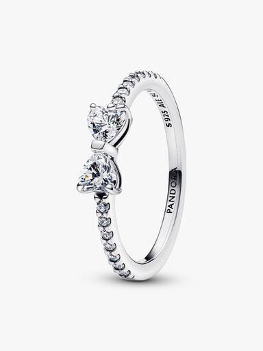 Anello Fiocco scintillante