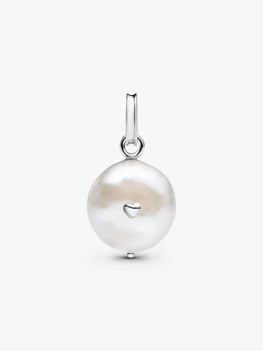 Charm Pendente Mamma con Perla Barocca d’Acqua Dolce Coltivata