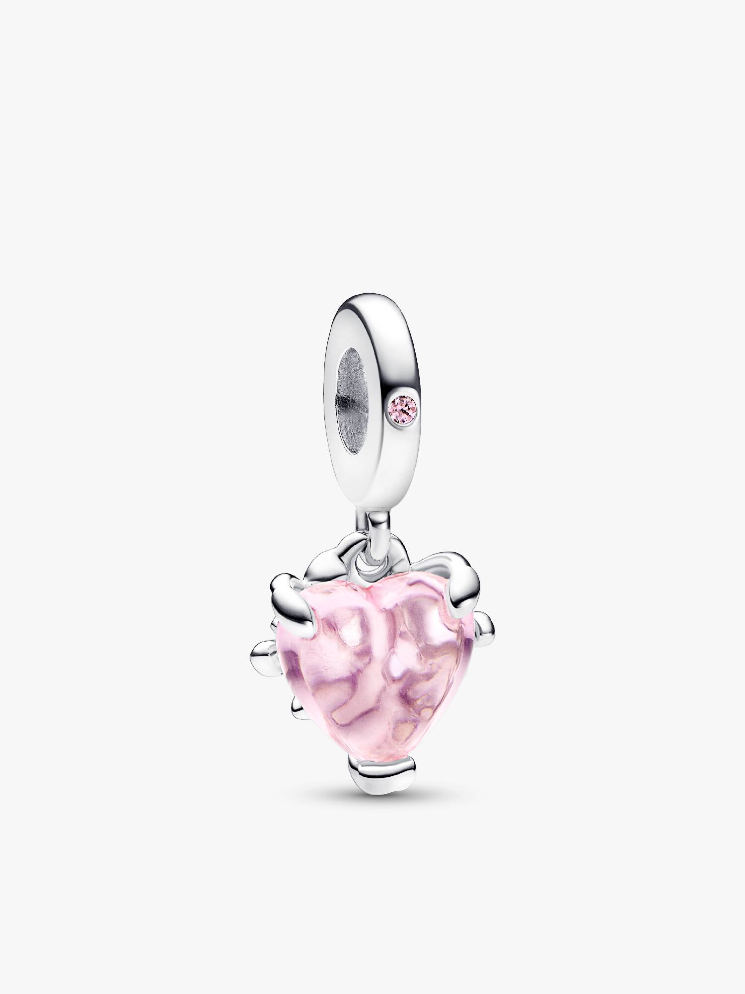 Charm Pendente Albero della Famiglia Rosa