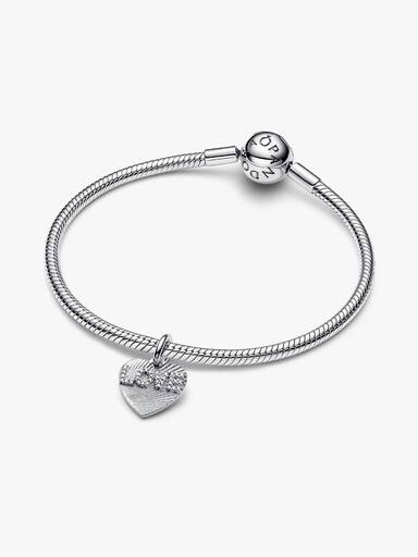 Charm Pendente Cuore "Love" da incidere