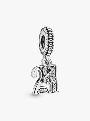 Charm pendente 21° compleanno