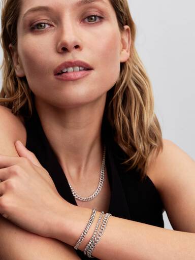 Bracciale Catena Maglia Cubana