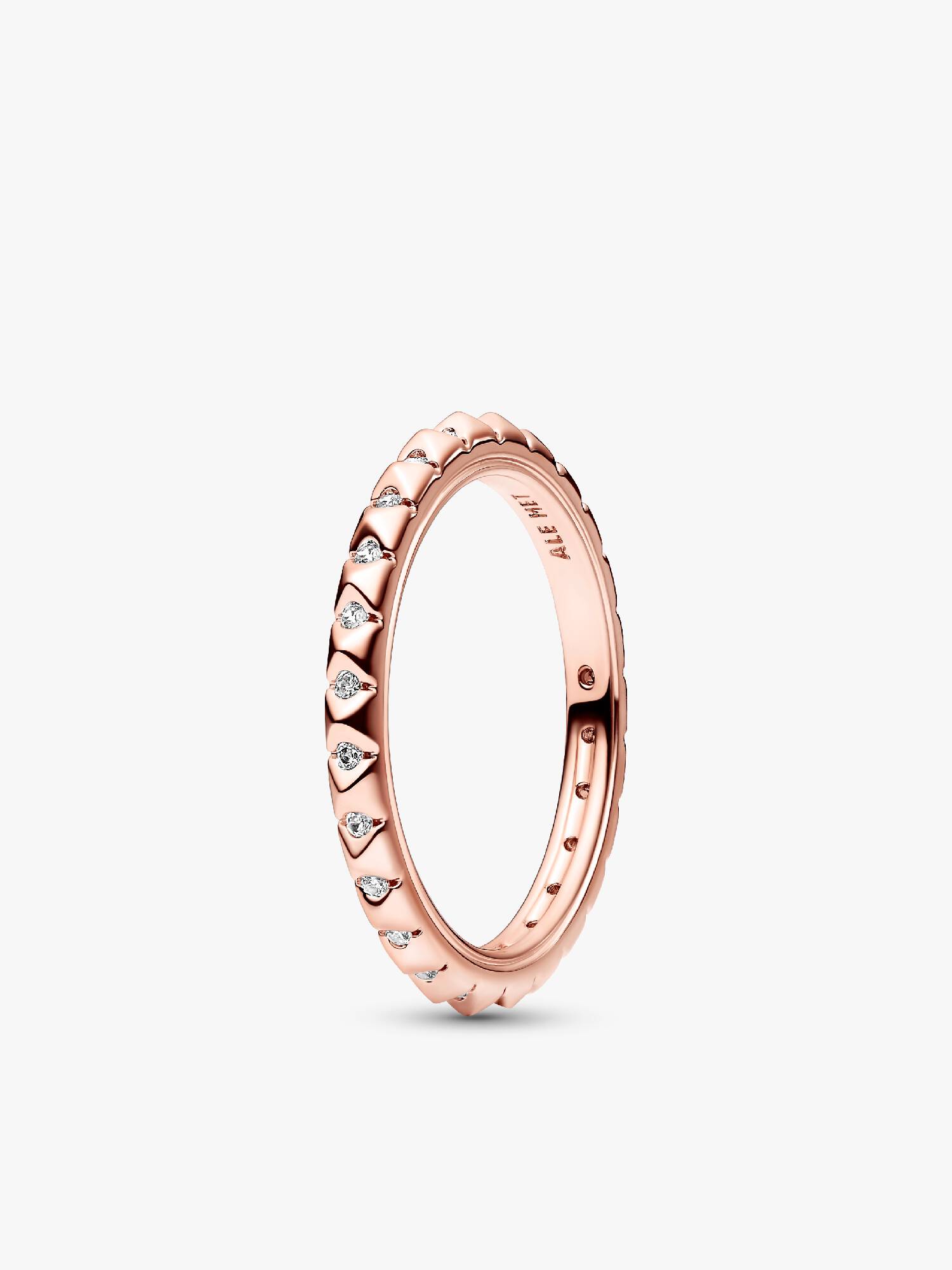 Anello Geometrico con Pietre Pandora ME