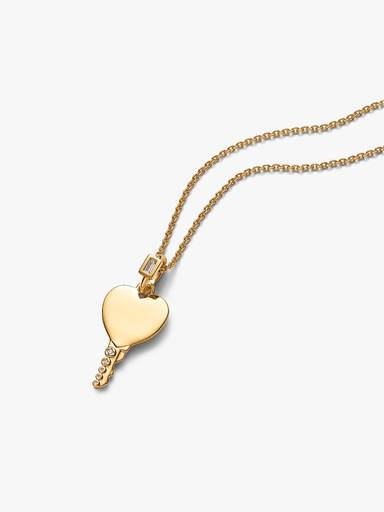 Charm Pendente Chiave a Cuore da incidere