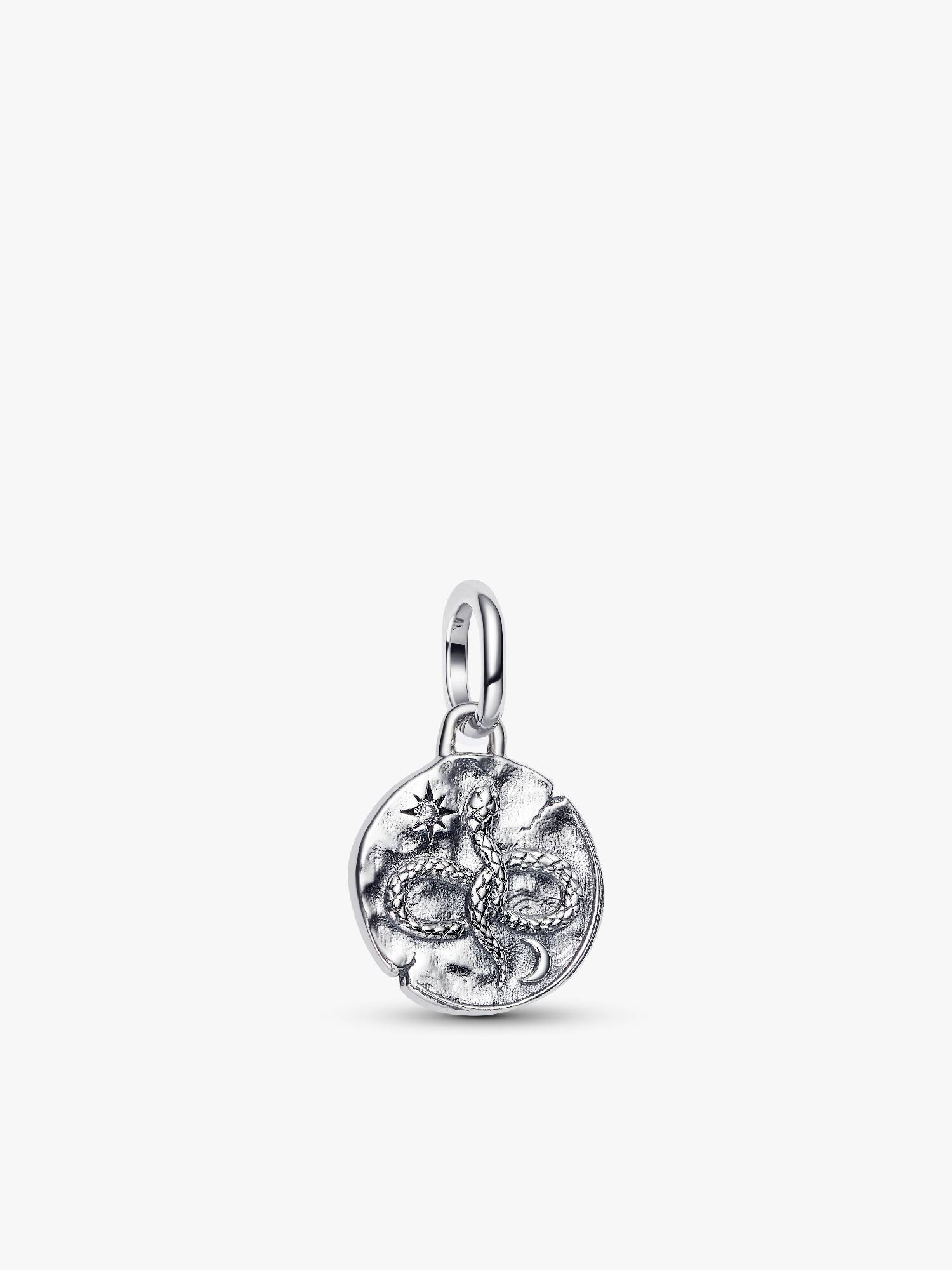 Medallion Serpente "Memento Vivere"