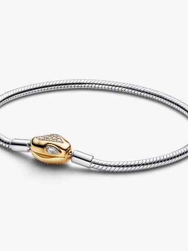 Bracciale con Chiusura a Serpente