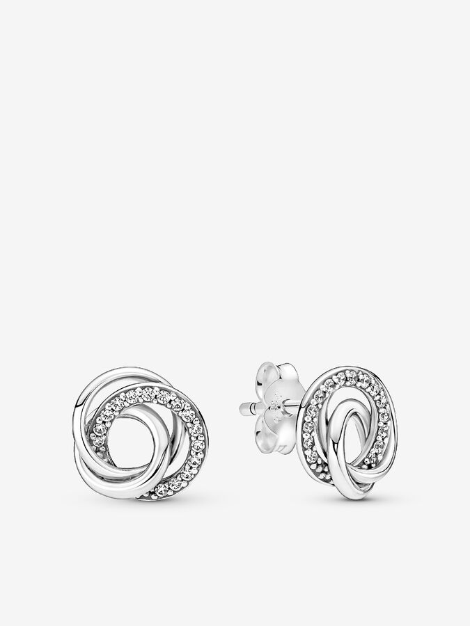 Orecchini Pendenti Voroco A Fiore In Argento 925 Smaltato Con Zirconi - Gioielli Donna Lusso, Regalo - Foto 6