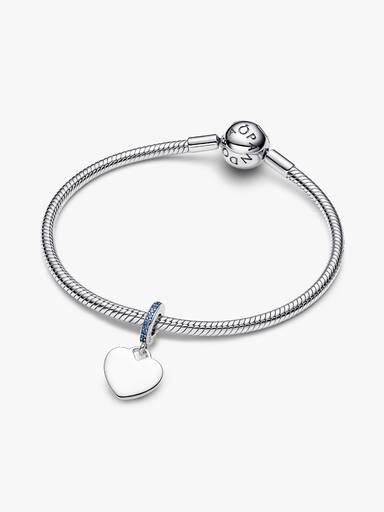 Charm Cuore Pendente da incidere