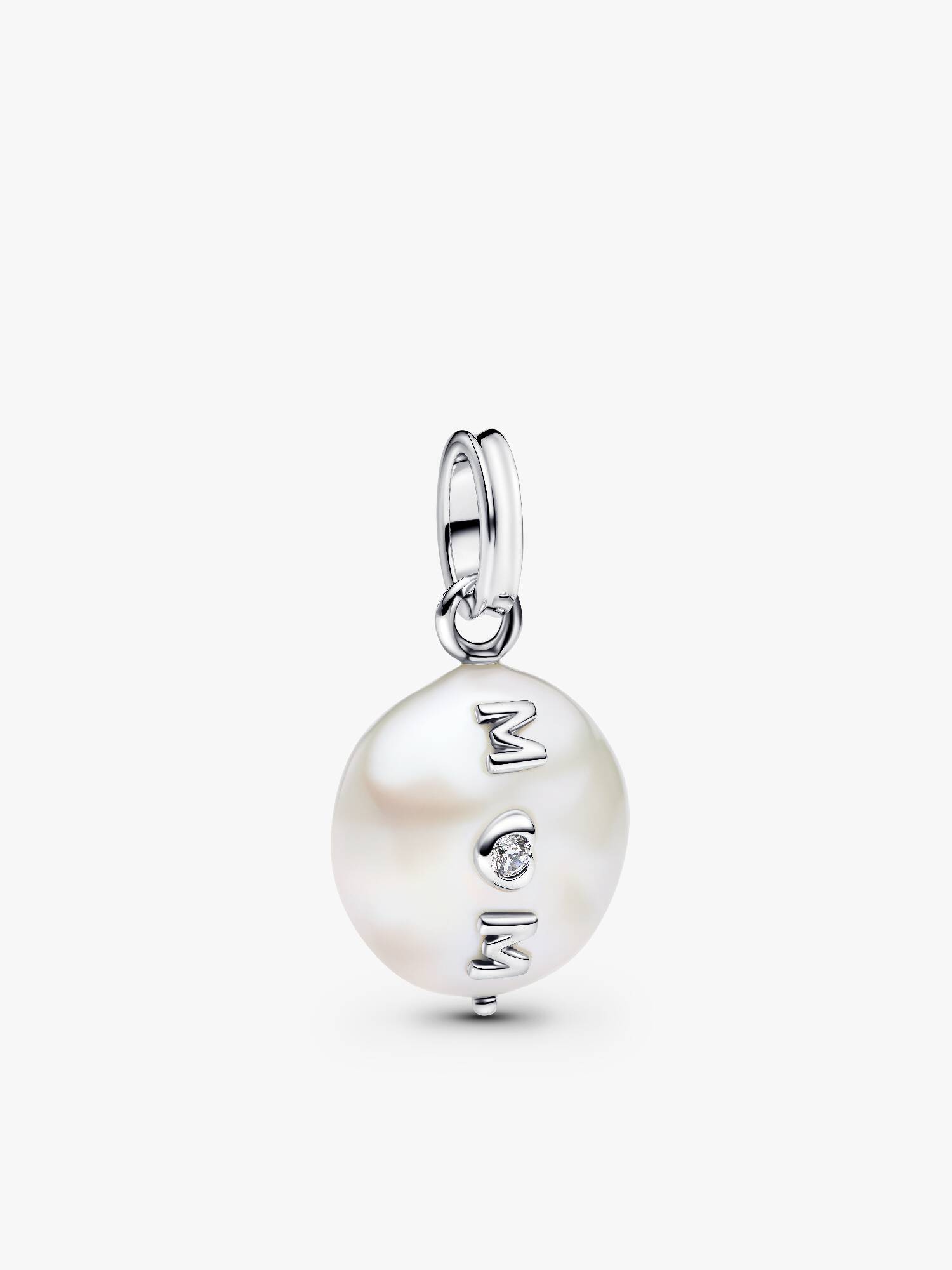 Charm Pendente Mamma con Perla Barocca d’Acqua Dolce Coltivata