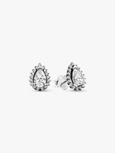 Orecchini Pendenti In Argento Sterling 925, Design A Goccia Con Sfere Multiple, Jewellerybox - Foto 3
