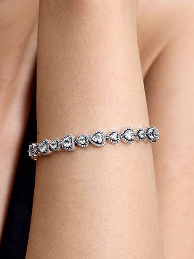 Bracciale Cuori Luminosi