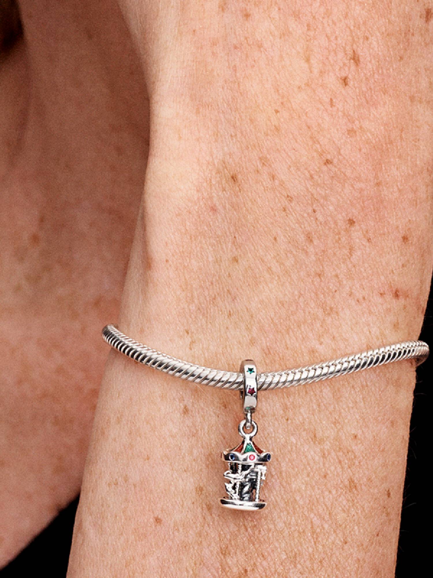Charm Pendente Giostra di Natale