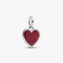 Charm Pendente Cuore Rosso da incidere Charm Pendente Cuore Rosso da incidere