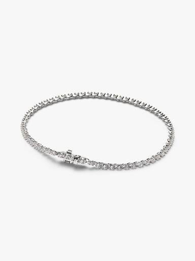 Bracciale Tennis Era in oro 14k con diamanti creati in laboratorio