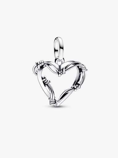Charm Medallion Wire Heart Pandora ME