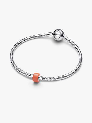 Mini Charm Vetro di Murano Arancione
