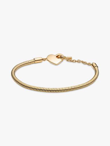 Bracciale Moments con Chiusura a T e Cuore