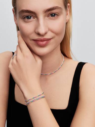 Bracciale Tennis Multicolore