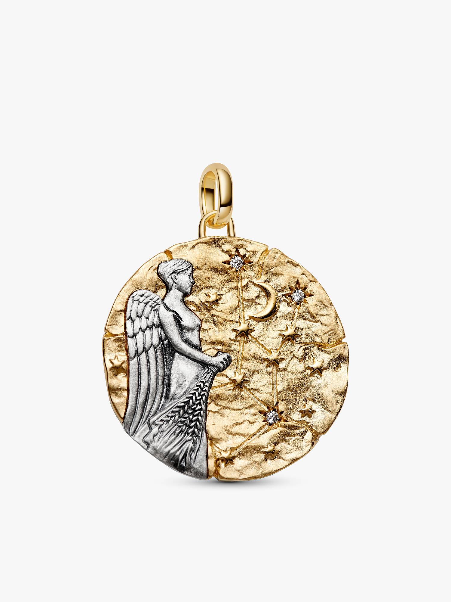 Charm Medallion XL Vergine "Animus Invictus"