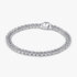 Bracciale Catena Maglia Cubana Pavè Bracciale Catena Maglia Cubana Pavè