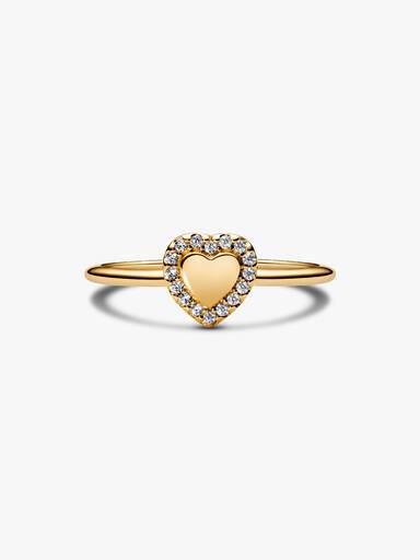 Anello Cuore e Pavè da incidere