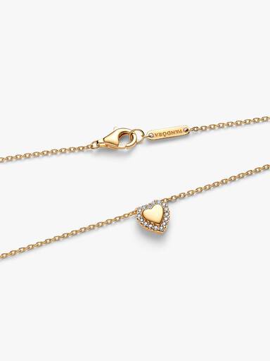 Collana Cuore e Pavè da incidere