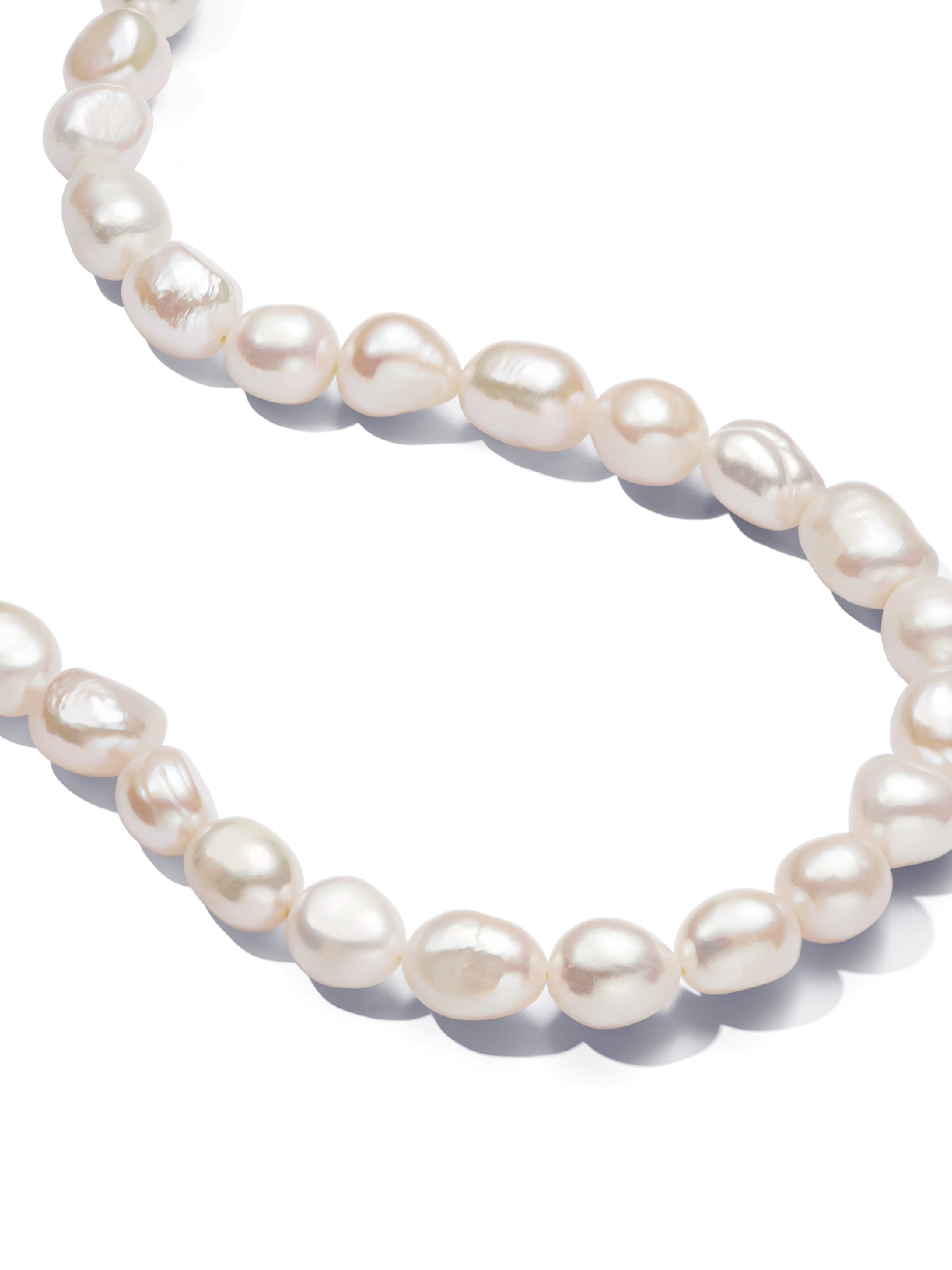 Collana Di Perle Nere Barocche D'Acqua Dolce – Naturali 9-10mm – Lunghezza Regolabile 18-36''