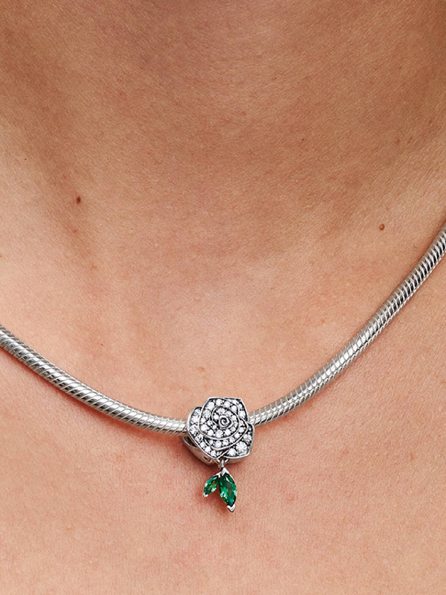 Charm Rosa Scintillante