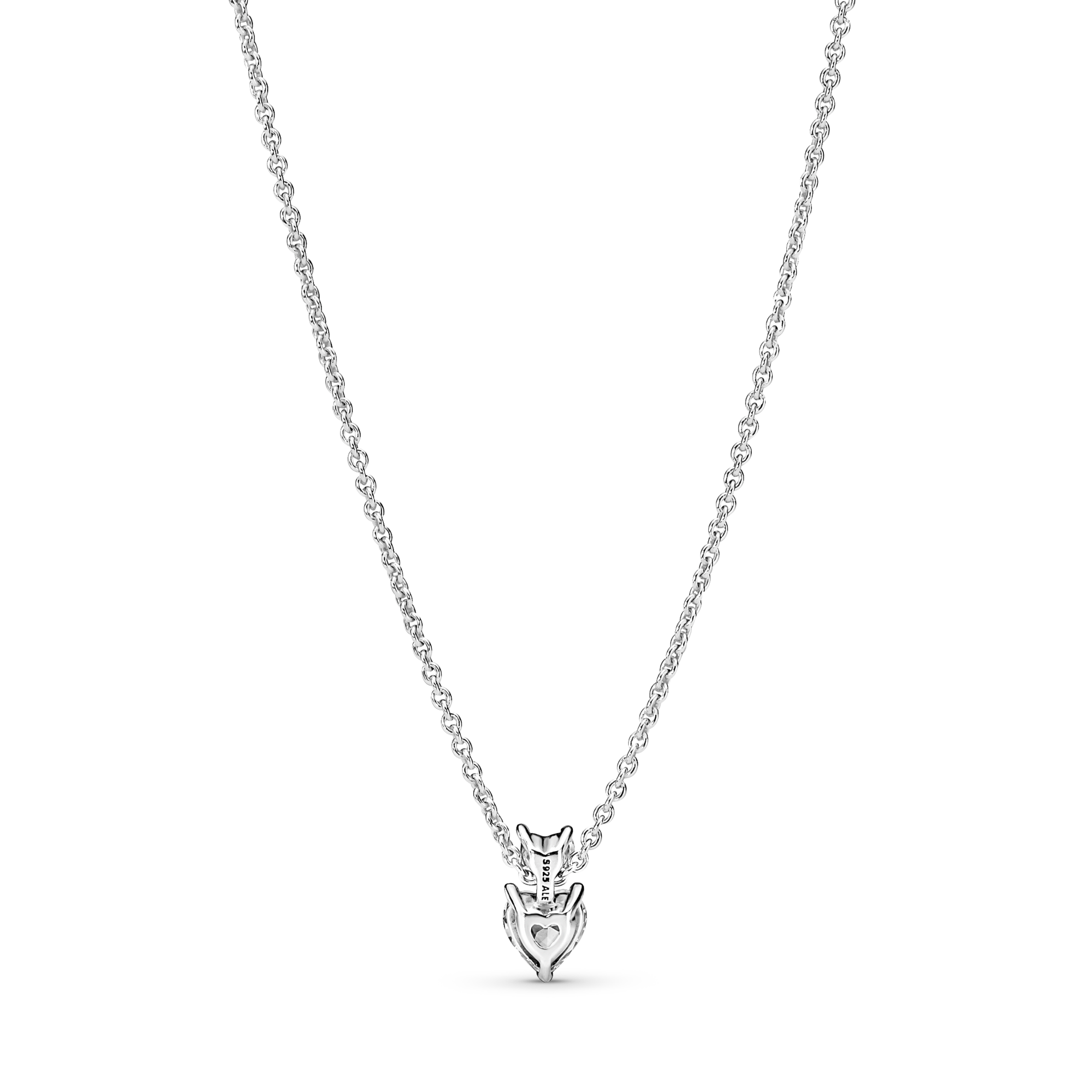 Pandora Collana Due Cuori - Argento Sterling 925 /...